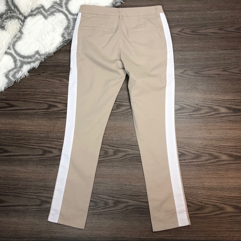 NWT ASOS Tuxedo Stripe Khakis Size 31 x30